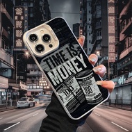 USD Dollar Phone Case for iPhone 17 AIR 16 15 14 13 Pro 12 11 Pro Xs X XR Max Laser Hard PC+TPU Case