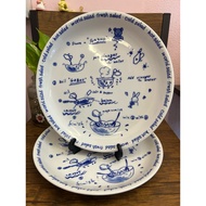 Steak Plate Cake Size 10 Table Collection by TONO 2 Pieces (ID0120)