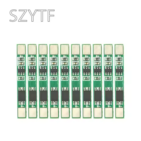 10PCS/LOT 1S 3.7V 3A Li-ion BMS PCM Battery Protection Board Pcm For 18650 Lithium Ion Li Battery