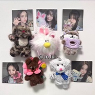 ILLIT Cartoon Cute Plush Pendant Schoolbag Pendant Gift Keychain