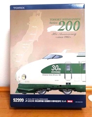 限定品！罕！TOMIX 92999 JR 200系 東北新幹線 大宮開業30周年記念 10両セット N比例日本鐵路動力模型
