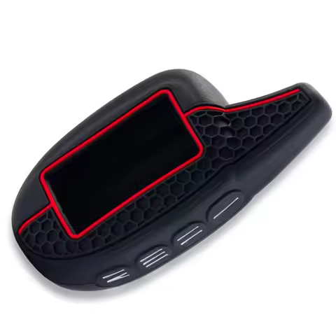 New Fashion M7/M8/M9 Silicone Key Case for Scher-khan Magicar 7/8/9/10/11/12 101 LCD Two Way Car Ala