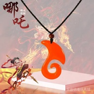 Lingzhu 灵珠   哪吒2魔丸灵珠高颜值项链创意饰品哪吒敖丙同人周边学生吊坠礼物