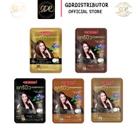 (1โหล) แชมพูปิดผมขาว Carebeau Hair Color Shampoo แคร์บิว แฮร์ คัลเลอร์ แชมพู แชมพูปิดผมหงอก เปลี่ยนสีผม