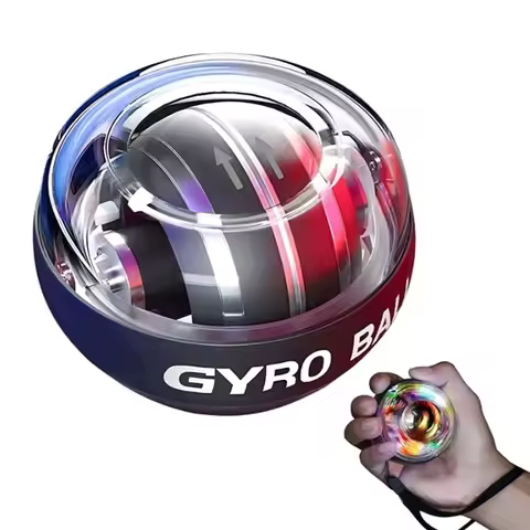 Wrist Balls Power Auto-Start Grip Ball Strengthener Gyroscopic Arm Gyro Hand Balls Home Gym Fitness 