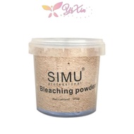 Simu Professional Bleaching Powder 500g Simu Bleach Salon Professional Serbuk Peluntur Rambut Blond 