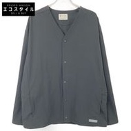 เสื้อคลุมคาร์ดิแกนไนลอนสีดำสำหรับกิจกรรมกลางแจ้ง รุ่น Snow Peak AL-JK-22SU701 ไซส์ XL