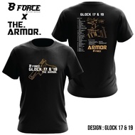 fashion 2026 TACTICAL T SHIRT SILKSCREAN THE ARMOR GLOCK 17&19