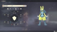 Pokemon Legends Arceus 阿爾宙斯 閃光 色違 頭目 路卡利歐
