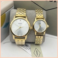 ☽ ♈ ♨   fossil Fashion Watch men womenaccessories style couple Stainless steel watch  f2