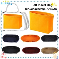 SUSSG Insert Bag, Multi-Pocket Storage Bags Liner Bag,  Felt Bucket Bag Travel Bag Organizer for Longchamp ROSEAU