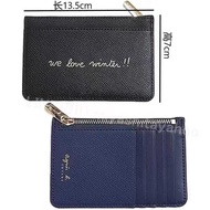 ✎♈❈ Japan agnes b. first layer cowhide card bag storage bag wallet wallet strong unisex storage bag