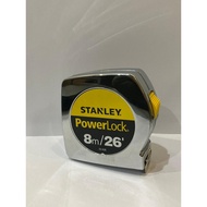 Stanley Power Lock Measuring Tape (8METER)
