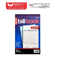Unicorn Stationery NCR Bill Book 2 Ply (5″ x 8″/30 x 2 Sheets) B811