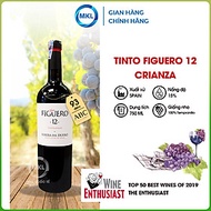 Rượu Vang Đỏ Tinto Figuero 12 Crianza 750ml 14% - Tây Ban Nha - Hàng Chính Hãng