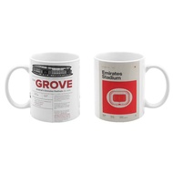[OFFICIAL DESIGN] English Premier League Stadium Mug Set - Anfield, Old Trafford, Emirates, Stamford