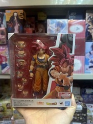 ‼️觀塘現貨‼️  Bandai SHF 龍珠 超級撒亞人之神 紅神 悟空 紅悟空 SHF