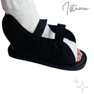 ISTANU Fracture Boot, Black Support Brace Foot Fracture Shoes, Ankle Protector Injured Foot Forefoot