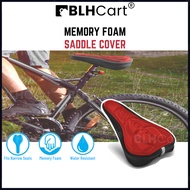 BLH Adjustable Cover Bicycle Seat Basikal MTB Bicycle Saddle Gel Pad Saddle Road Bike Saddle MTB Seat Fixie Sit Basikal
