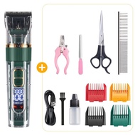 ROJECO Professional Dog Hair Trimmer Rechargeable Pet Hair Clippers Cutting For Puppy Dog Grooming C