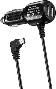 Dash Cam Power Cord Adapter Mini USB Car Charger Cable Compatible for Rexing V1/V1P Pro/V5/V3,Byakov