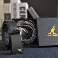 Walking Volume Gift Box Kangaroo Men's Automatic Buckle Belt Commercial Super Entity Running Rivers 