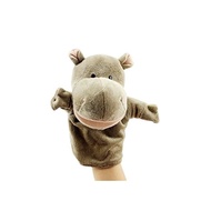 TOCOHCM Puppet Hand Puppet Plush Toy Ventriloquist Puppet (Lion) (Hippopotamus)