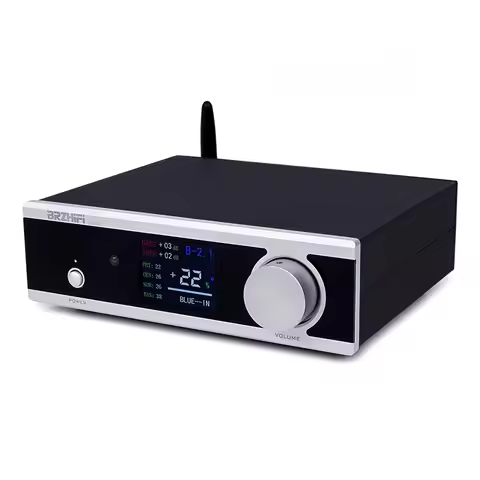 AMXEKR A600Y 5.1 Channel Bluetooth Amplifier Subwoofer Home Theater 6 Channel Sound System Surround 