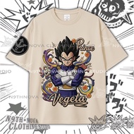 24h Shipping N9THNOVA Anime Dragon Ball Embroidered Casual T-Shirt Super Saiyan 3