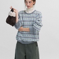 北歐雪天 / 費爾島提花毛衣 / 羊毛