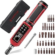 Digital Torque Screwdriver 1.5-88.5in-lbs./0.15-10Nm, ±1% Accuracy Screwdriver Torque Wrench Set wit