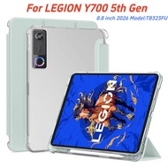 For Lenovo LEGION Y700 5th Gen 8.8 Inch Case TB323FU Fold Stand Magnetic Tablet Cover with Pencil Ho