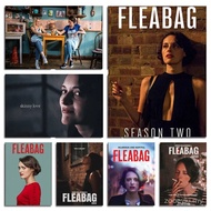 Retro 40 Designs Tv Show Fleabag Main Character Picture Vintage Canvas Poster Home Decor Fancy Wall 