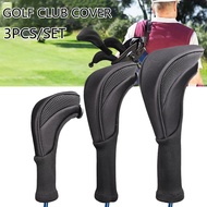 【5 Colors】Golf Club Cover Golf Wood Cover Golf Driver Cover Golf Hybrid Cover Golf Fairway Wood Cove