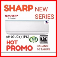Ac Split 1 Pk Sharp Type: 09UCY (FREE Pemasangan & Bahan) Khusus Medan
