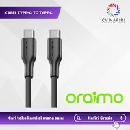 ORAIMO TYPE-C TO TYPE-C CABLE OCD-C24 OCD-114CC OCD-154CC OCD-CC11A 1M 1.5M 3m