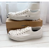 【價可議】日本代購 Converse JACK PURCELL 開口笑 白色帆布鞋 藍標