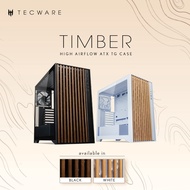 TECWARE Timber / Timber M  - Mid Tower High Airflow Case With Wood Design Front Panel
