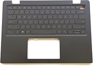 Upper Case for DELL Latitude 3420 04PX9K 4PX9K Without Backlit English US Keyboard Black Laptop Palm