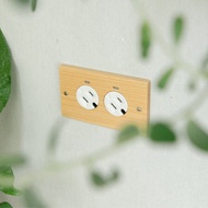Elevon準好拔 WOOD 牆壁插座系列 山毛櫸 Beech