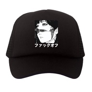 Premium CAMOE Machine Android AI Trucker Hat JapanGirl