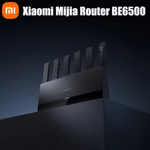 Xiaomi Router BE6500 Mesh Quad Nucleus WiFi7 6500Mbps 2.5G Ethernet Port Dual Frequency 2.4/5GHz 6 I
