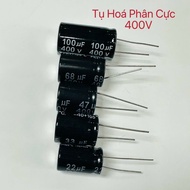 Polarized capacitor 400V _ 22uf: 33uf: 47uf: 68uf : 100uf