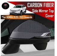 🔥SG SELLER🔥Honda VEZEL HR-V 2021 2022-Present Side Mirror Cover Carbon Fiber Design Accessories