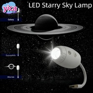 YICA LED Starry Sky Lamp, 5V1A Large Range Projection Galaxy Projector, Adjustable Focus 3 Adjustabl