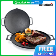 Made in Korea Ih Zhdpbukp Induction Camping Griddle Pan 36cm Meat Grill Plate (Cn8336)