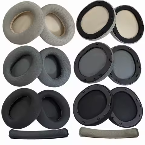 Replacement Ear Pads Headband Cushion for Edifier W820NB Edifier Hecate Free Pro K820NC Headphones S