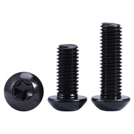 [WDY] Grade 10.9 Black High-Strength Round Head Screw Torx Screw Anti-theft Screw M3M4M5M6M8M10