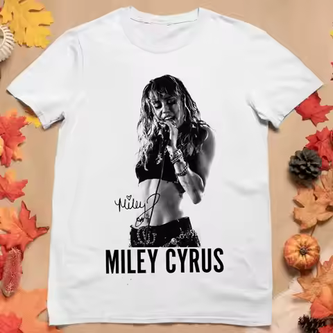 New Miley Cyrus For Fans All Size T Shirt