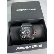 [Original &amp; New Clear Stock] Brand Pagani Gear - Japan Movement, Stainless Steel Black, Hard Crystal .
